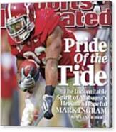 University Of Alabama Mark Ingram Sports Illustrated Cover Canvas Print