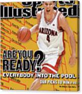 University Of Arizona Luke Walton, 2002 Ncaa Tournament Sports Illustrated Cover Canvas Print