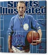 University Of California Los Angeles Coach John Wooden Sports Illustrated Cover Canvas Print