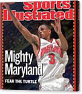 University Of Maryland Juan Dixon, 2002 Ncaa National Sports Illustrated Cover Canvas Print