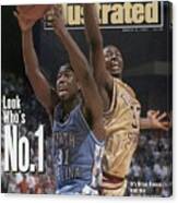 University Of North Carolina Brian Reese Sports Illustrated Cover Canvas Print