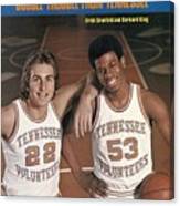 University Of Tennessee Ernie Grunfeld And Bernard King Sports Illustrated Cover Canvas Print