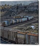 Up Freight Canvas Print