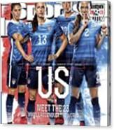 Us Vs. Them, Meet The 23 Wholl Reconquer The World Sports Illustrated Cover Canvas Print