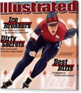 Usa Chris Witty, 2002 Winter Olympics Sports Illustrated Cover Canvas Print