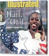 Usa Gail Devers, 1992 Summer Olympics Sports Illustrated Cover Canvas Print