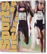 Usa Michael Johnson, 1996 Summer Olympics Sports Illustrated Cover Canvas Print
