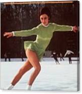 Usa Peggy Fleming, 1968 Winter Olympics Sports Illustrated Cover Canvas Print