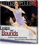 Usa Sarah Hughes, 2002 Winter Olympics Sports Illustrated Cover Canvas Print