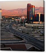 Vegas By Day Canvas Print