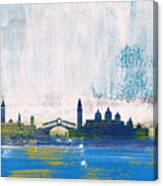 Venice Abstract Skyline I Canvas Print