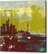 Venice Abstract Skyline Ii Canvas Print