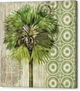 Verde Palm Ii Canvas Print