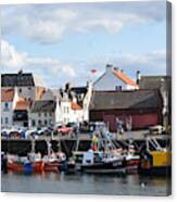 Victoria Harbour And Quayside Canvas Print