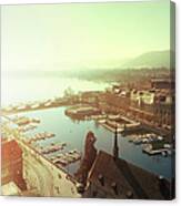 View On Zurich Canvas Print