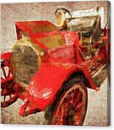 Vintage Fire Truck Mt. Airy North Carolina Ap Canvas Print