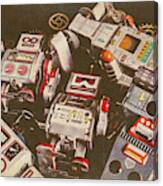 Vintage Robotronics Canvas Print
