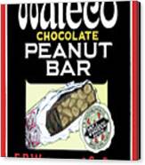 Waleco Chocolate Peanut Bar #1 Canvas Print