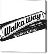 Walka Way Candy Bar Canvas Print