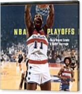 Washington Bullets Elvin Hayes, 1978 Nba Eastern Conference Sports Illustrated Cover Canvas Print