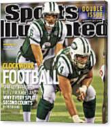 Washington Redskins V New York Jets Sports Illustrated Cover Canvas Print