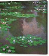 Water Lilies 1 Canvas Print