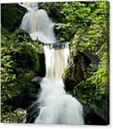 Waterfall Near Triberg Black Forest Canvas Print