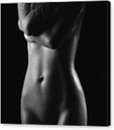 Wet Bodyscape Canvas Print