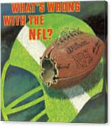 Whats Wrong With The Nfl Sports Illustrated Cover Canvas Print