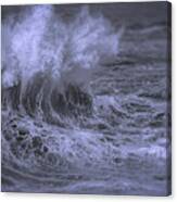 When Waves Collide Canvas Print