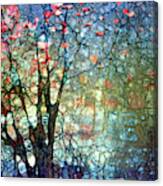When Winter Thinks Of  Autumn Canvas Print