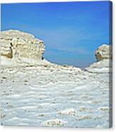 White Desert Canvas Print