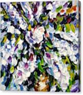 White Lilac Canvas Print