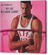 Wilt Chamberlain My Life In A Bush League Sports Illustrated Cover Canvas Print