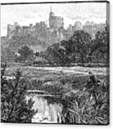 Windsor Castle, 1900.artist William Canvas Print
