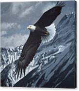 Wings Over Winter Canvas Print