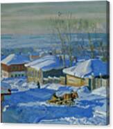 Winter, 1915. Artist Zhukovsky Canvas Print