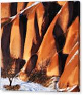 Winter Sun At Cappadocia Canvas Print