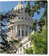 Wisconsin Architecture - Madison Capitol Canvas Print