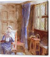 Woman Reading A Letter, C1864-1930 Canvas Print