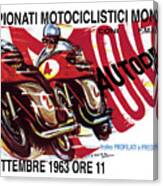 World Motorcycle Championship - 1963 Canvas Print