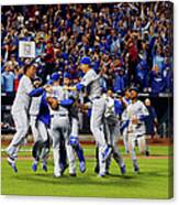 World Series - Kansas City Royals V New Canvas Print