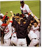 World Series Red Sox V Cardinals Game 4 Canvas Print