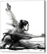 Wushu Girl Canvas Print