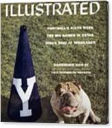 Yale Bulldogs Mascot Sports Illustrated Cover Canvas Print