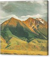 Yellowstone River Valley Sundown Canvas Print