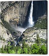 Yosemite Fall In The Spring Canvas Print