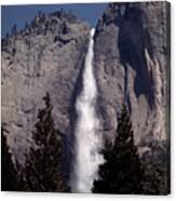 Yosemite Falls At Yosemite National Park Canvas Print