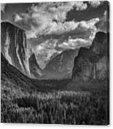 Yosemite Tunnel View Canvas Print