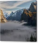 Yosemite Valley In View Canvas Print